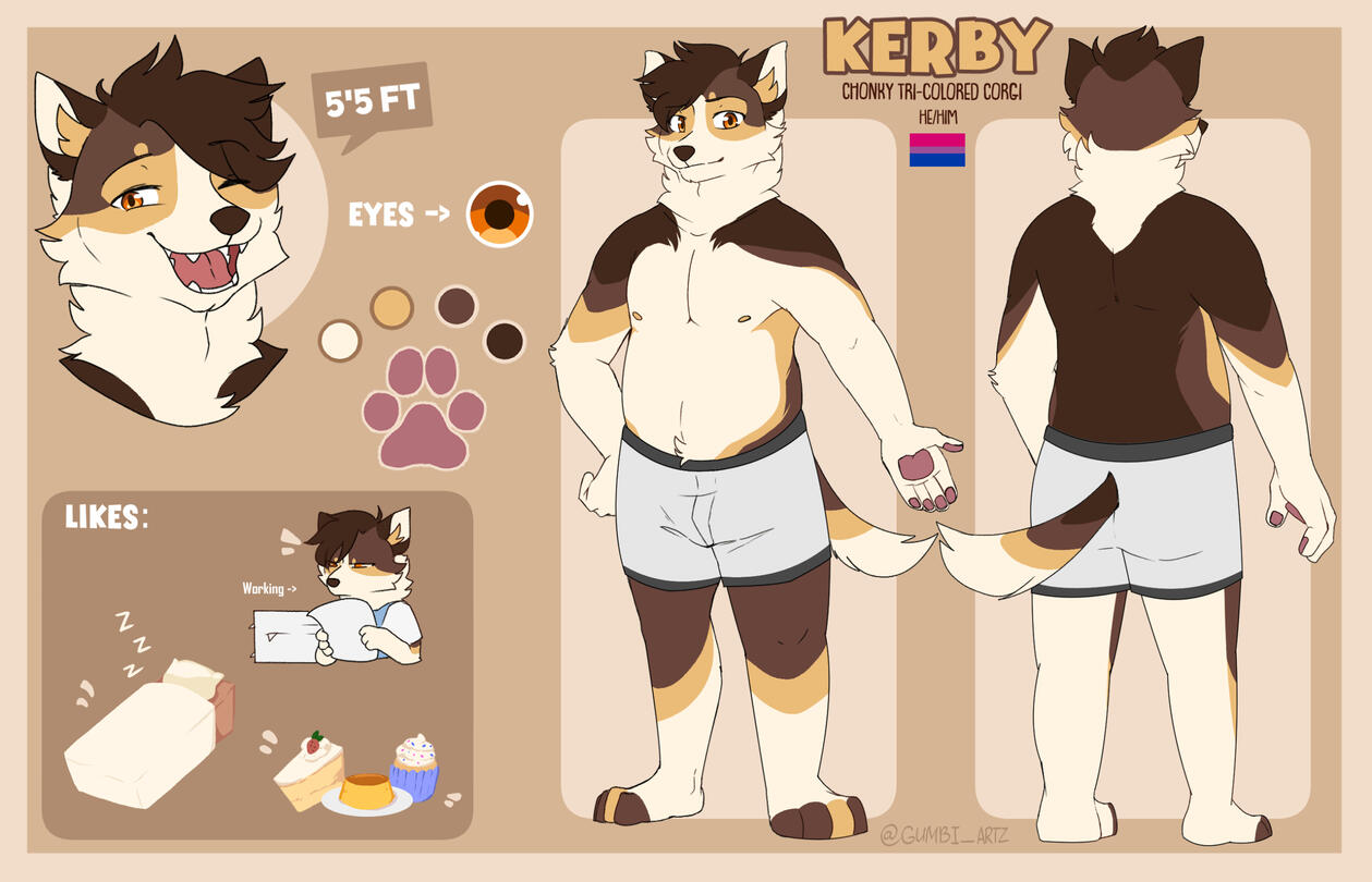 Small ref. sheet for @FrostFury4